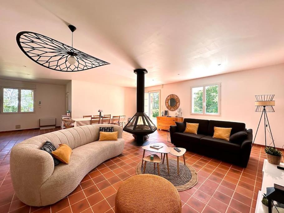 Maison Avec Piscine Caro  Bagian luar foto